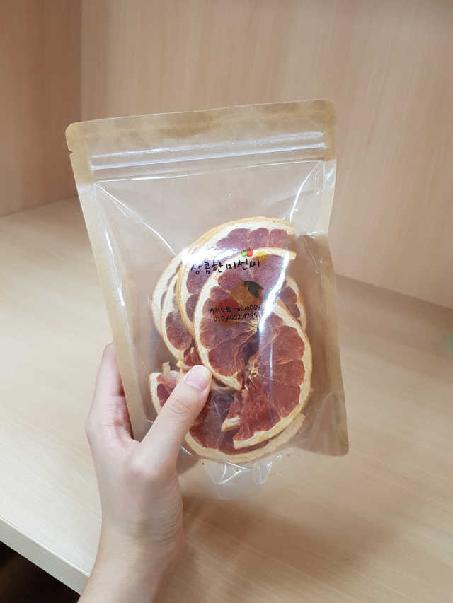레몬칩,자몽칩 리뷰 사진