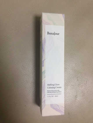 보나쥬르 멜팅 글로우 카밍 크림 50ml — 5점을 준 리뷰어가 2020년 1월 올린 사용 사진