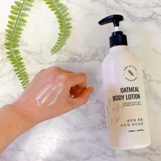 (주)에네스티 내추럴 촉촉  오트밀 바디로션 500ml — 5점을 준 리뷰어가 2020년 3월 올린 사용 사진