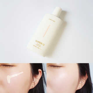 쥴라이Jullai 슈퍼 12 바운스 선 플루이드 SPF50+ PA++++ — 4점을 준 리뷰어가 2019년 7월 올린 사용 사진