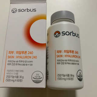 소버스 히알루론산 240 — 3.5점을 준 리뷰어가 2020년 4월 올린 사용 사진