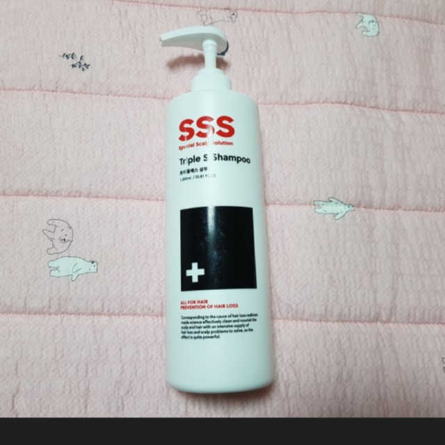 트리플에스 탈모 샴푸 100ml 리뷰 사진