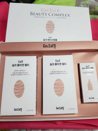 겟잇비 바르고 먹는 뷰티컴플렉스 — 5점을 준 리뷰어가 2018년 12월 올린 사용 사진