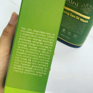 아미니 오일워시 시리즈 400ml（3종 중 1종 랜덤발송 — 5점을 준 리뷰어가 2019년 8월 올린 사용 사진