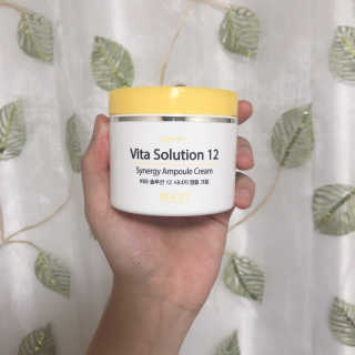 지고트 비타솔루션12 시너지 앰플 크림 100ml — 4점을 준 리뷰어가 2019년 7월 올린 사용 사진
