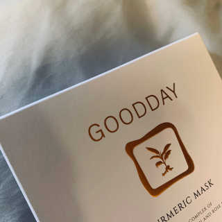 GoodDay Skincare GoodDay 강황 마스크 — 5점을 준 리뷰어가 2020년 2월 올린 사용 사진