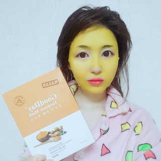 GoodDay Skincare GoodDay 강황 마스크 — 5점을 준 리뷰어가 2019년 6월 올린 사용 사진