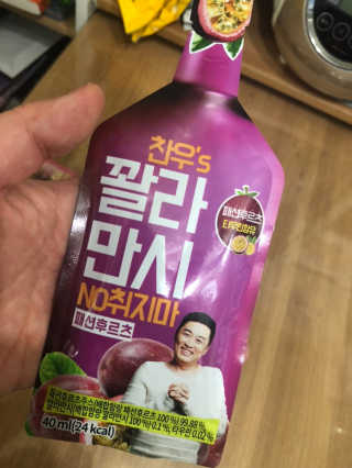 정찬우 꽐라만시 [찬우s]꽐라만시 패션후르츠 — 1점을 준 리뷰어가 2019년 5월 올린 사용 사진