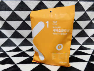 레인보우샵 올인원세탁세제,베이킹소다 스틱포6개입+세탁조클리너 — 4.67점을 준 리뷰어가 2018년 3월 올린 사용 사진