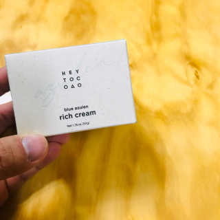 헤이톡 블루 아줄렌 리치크림 — 4점을 준 리뷰어가 2020년 1월 올린 사용 사진