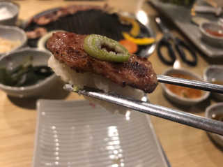 [안가 신논현직영점] 황제천겹 스페셜 500g — 5점을 준 리뷰어가 2020년 1월 올린 사용 사진