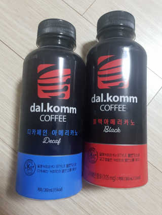 [빙그레] 달콤커피 콜라보 디카페인, 블랙 아메리카노 — 5점을 준 리뷰어가 2019년 1월 올린 사용 사진