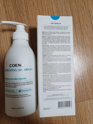 코에나샴푸 500ml — 3점을 준 리뷰어가 2019년 7월 올린 사용 사진
