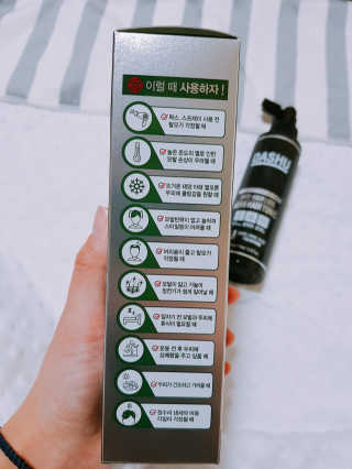 다슈코리아 다슈 안티 헤어로스 허브 헤어토닉 — 5점을 준 리뷰어가 2017년 12월 올린 사용 사진