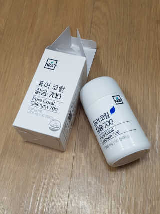 네츄럴굿띵스 퓨어 코랄 칼슘 700 30일분 — 4점을 준 리뷰어가 2018년 5월 올린 사용 사진