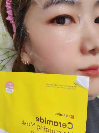 리더스코스메틱 리더스 세라마이드  + 시카 마스크 2종 — 5점을 준 리뷰어가 2020년 2월 올린 사용 사진
