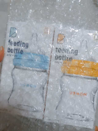 유비맘 신생아젖병 120ml 트리플팩_ 젖꼭지 포함 — 4.5점을 준 리뷰어가 2020년 2월 올린 사용 사진