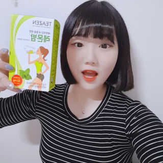 티젠 레몬밤 + 마이보틀 — 5점을 준 리뷰어가 2018년 7월 올린 사용 사진