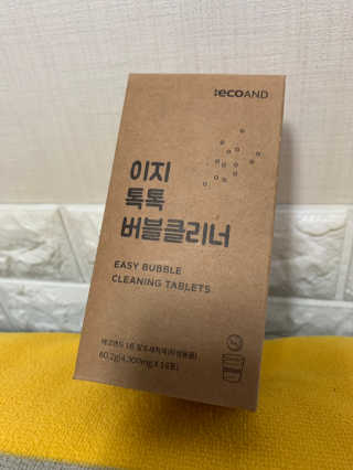 [에코앤드]이지톡톡 버블클리너 1종세척제 — 5점을 준 리뷰어가 2019년 6월 올린 사용 사진