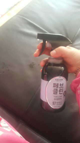 더블유드레스룸 페브클린 500ml — 5점을 준 리뷰어가 2018년 11월 올린 사용 사진