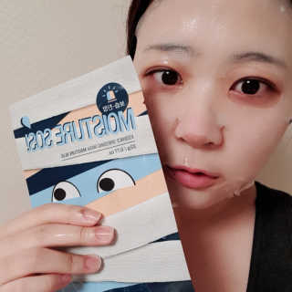 수이스킨 스위스킨-에센스 드레싱 마스크 모이스처 블루 — 5점을 준 리뷰어가 2018년 11월 올린 사용 사진