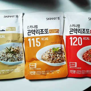 스키니랩 곤약리조또 3종 — 5점을 준 리뷰어가 2019년 3월 올린 사용 사진