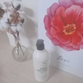 (주)에네스티 내추럴 촉촉  오트밀 바디로션 500ml — 5점을 준 리뷰어가 2019년 12월 올린 사용 사진