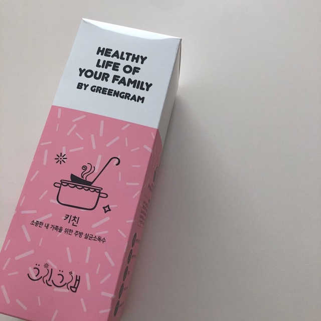 그린그램 키친 주방전용 뿌리는 소독제 살균소독수 리뷰 사진