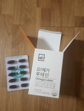 네츄럴굿띵스 오!메가루테인 60일분 — 5점을 준 리뷰어가 2018년 4월 올린 사용 사진