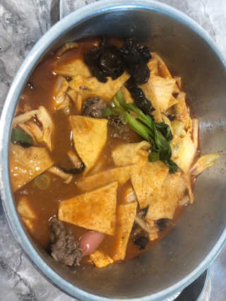 땡땡쿡 쓰촨 마라 떡볶이 2인분 595g — 4점을 준 리뷰어가 2019년 10월 올린 사용 사진