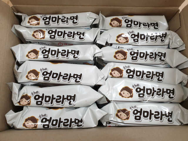 라면 그대로가 제일 맛있는 더엄마라면 리뷰 사진