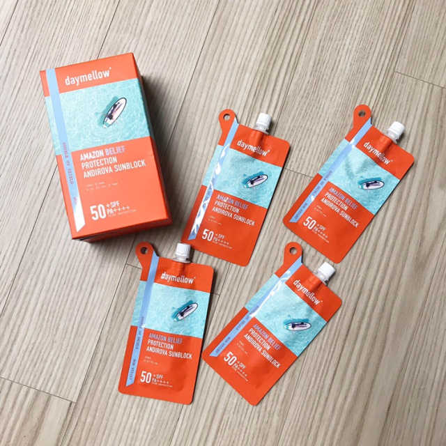데이멜로우 아마존 빌리프 프로텍션 안디로바 선블록 리뷰 사진