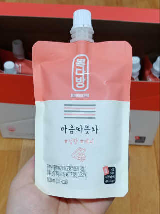 자연원 복다방 2종 100ml 10포씩 — 4.67점을 준 리뷰어가 2018년 12월 올린 사용 사진