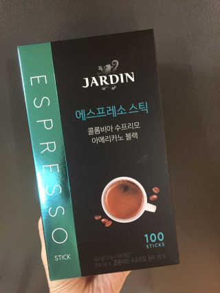 (주)쟈뎅 쟈뎅 에스프레소 스틱 아메리카노 블랙 — 5점을 준 리뷰어가 2018년 10월 올린 사용 사진