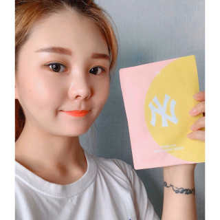 MLB COSMETICS [MLB PLAY] 톤업 화이트닝 마스크 1BOX — 5점을 준 리뷰어가 2019년 9월 올린 사용 사진