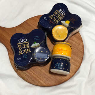 [매일 바이오] 생크림요거트 플레인 12개 + 유자 12개 — 4.5점을 준 리뷰어가 2019년 7월 올린 사용 사진