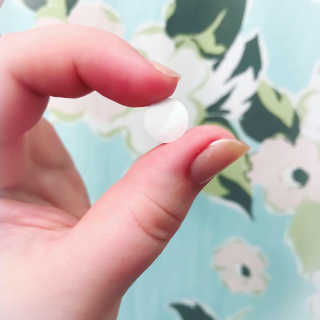 살 테라피 치약 씹을 수있는 치약 아쿠아 민트 — 5점을 준 리뷰어가 2019년 5월 올린 사용 사진