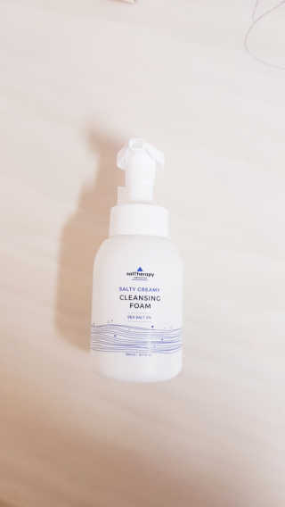 솔테라피 솔티 크리미 클렌징폼 300ml — 5점을 준 리뷰어가 2019년 4월 올린 사용 사진