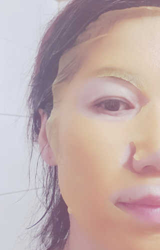 GoodDay Skincare GoodDay 강황 마스크 — 5점을 준 리뷰어가 2019년 9월 올린 사용 사진