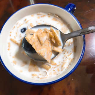 Rice University RU 생생현미 누룽지칩 — 5점을 준 리뷰어가 2018년 7월 올린 사용 사진