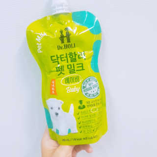 닥터할리펫밀크 8종 — 5점을 준 리뷰어가 2018년 10월 올린 사용 사진