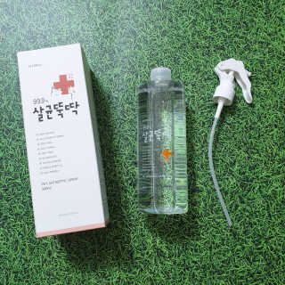 [펫토리아]살균뚝딱 강아지 고양이 살균소독제 탈취제 — 5점을 준 리뷰어가 2020년 3월 올린 사용 사진