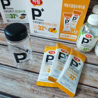 하림 P+ 닭가슴살 프로틴 쉐이크 — 5점을 준 리뷰어가 2019년 6월 올린 사용 사진