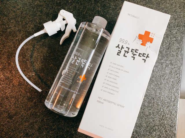 [펫토리아]살균뚝딱 강아지 고양이 살균소독제 탈취제 리뷰 사진