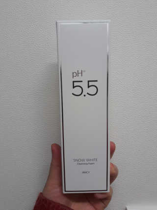 포므시 스노우화이트클렌징폼pH5.5 — 5점을 준 리뷰어가 2020년 3월 올린 사용 사진