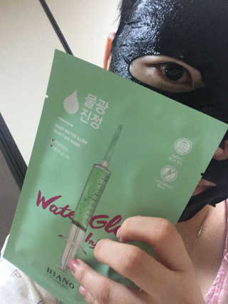 바노바기 코스메틱 바노바기 인젝션 마스크 (10매입) — 3.5점을 준 리뷰어가 2017년 3월 올린 사용 사진