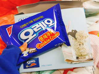 오레오 분쇄쿠키 — 4.5점을 준 리뷰어가 2016년 8월 올린 사용 사진