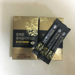 넥스트비티 왕혜문 퓨어 보이차 100 골드라벨 — 4.83점을 준 리뷰어가 2017년 12월 올린 사용 사진