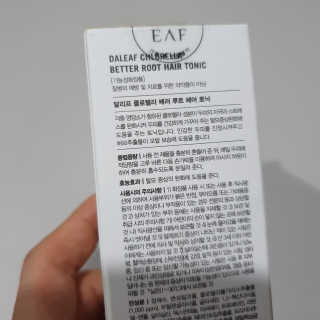 다슈코리아 다슈 데일리 안티 헤어로스 허브 헤어토닉 150ml — 5점을 준 리뷰어가 2019년 12월 올린 사용 사진
