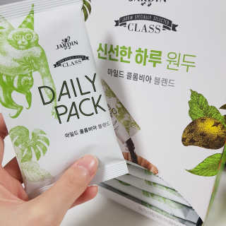 (주)쟈뎅 [쟈뎅] 클래스 신선한 하루 원두+여과지 SET — 4점을 준 리뷰어가 2019년 3월 올린 사용 사진